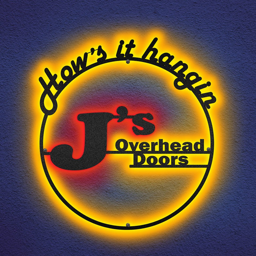 J's Overhead Door logo